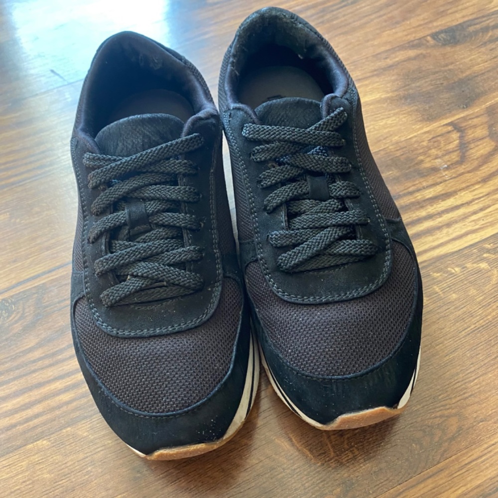 Zara Basic Black Platform Sneaker - image 3